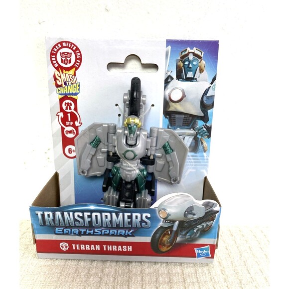 4 Transformers EarthSpark 1-Step Megatron Bumblebee Terran Optimus Figure 4" - Picture 6 of 10